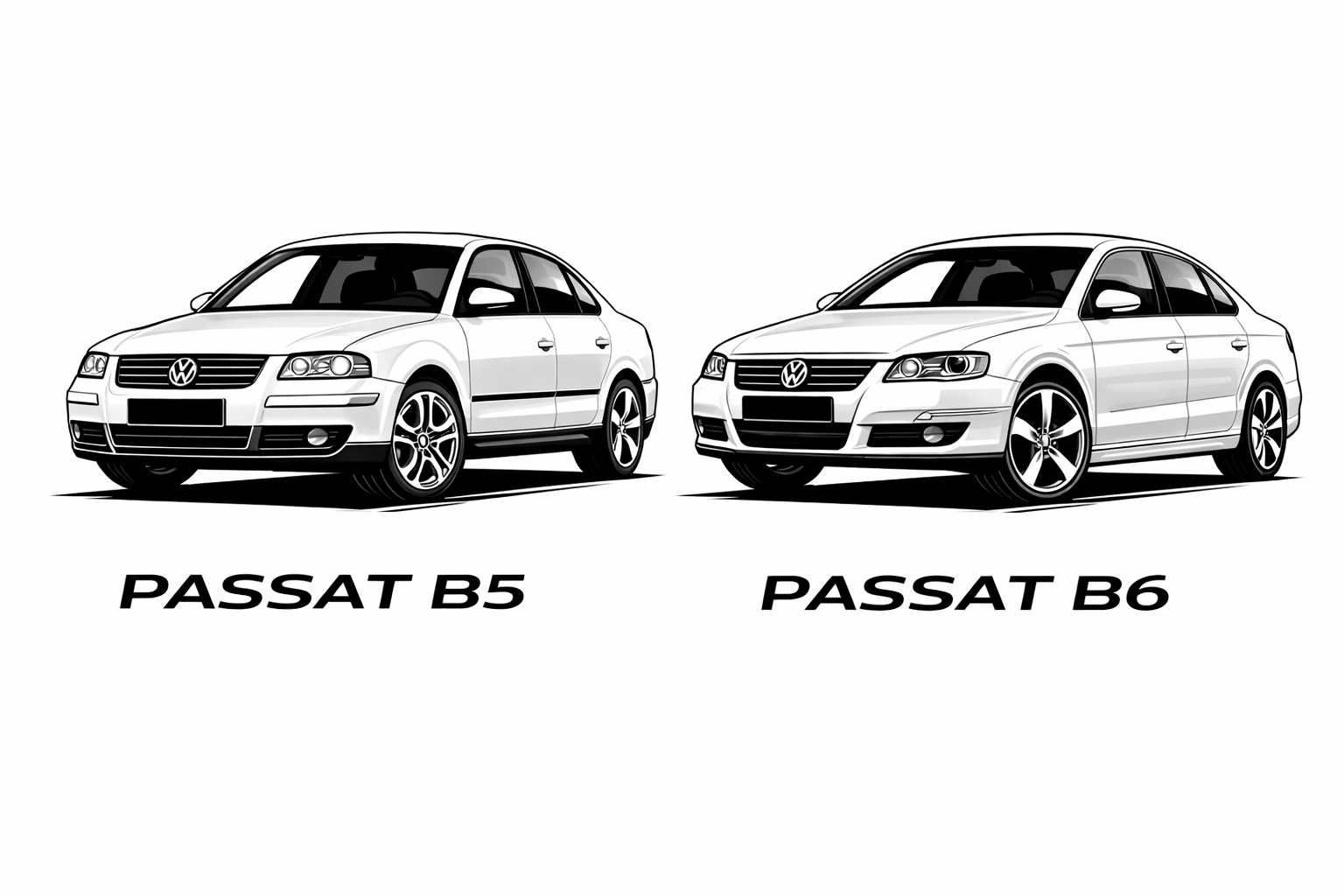 Passat B5 B6 Lenkrad neu beziehen
